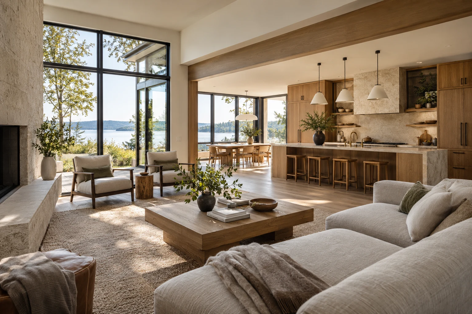 General contractor project setting