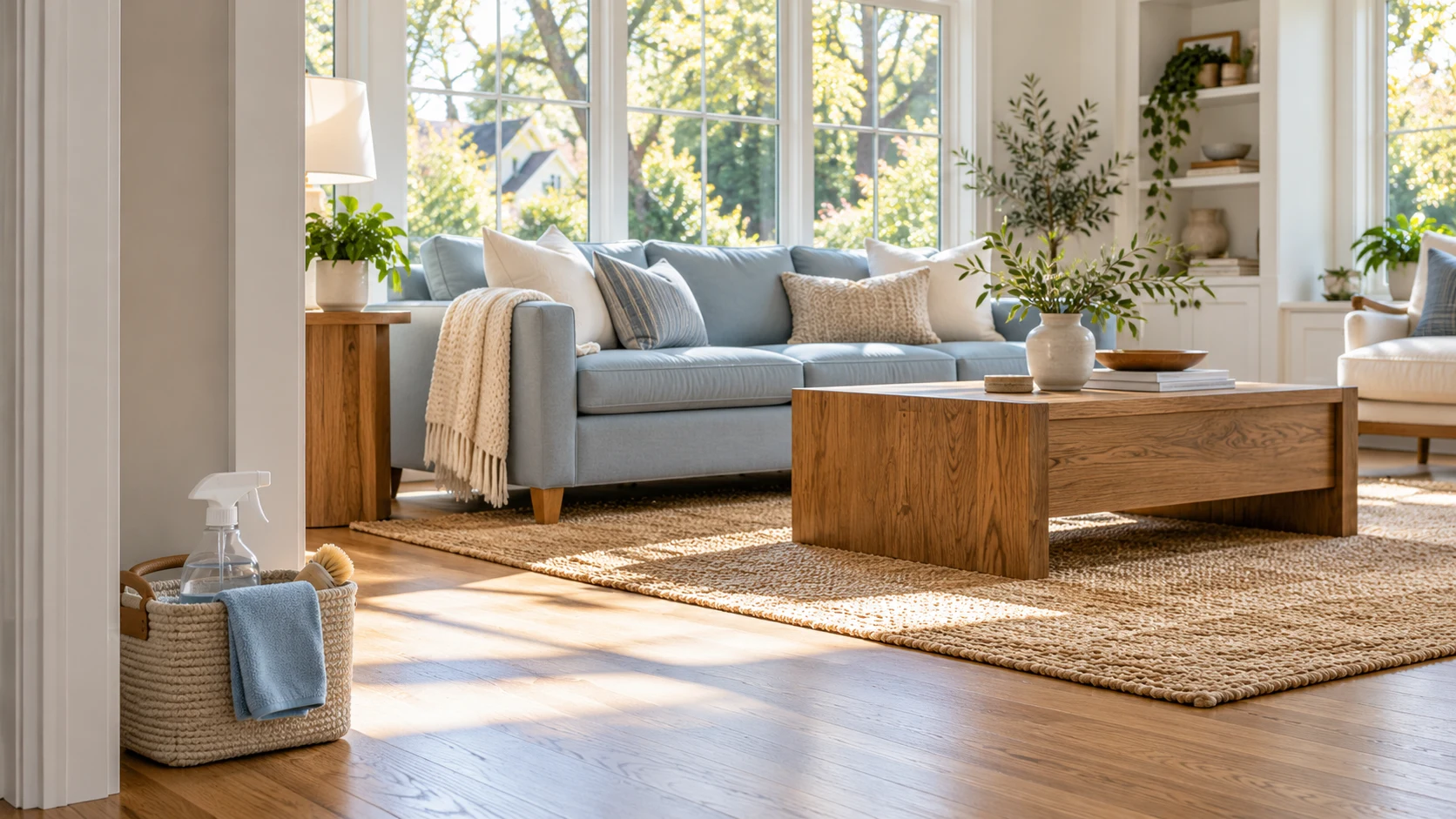 Home & commercial cleaning setting and service detail